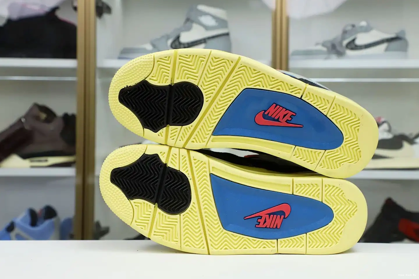 LA UNION RETRO AIR JORDAN X Kimikick 4 NOIR' 'OFF 0513
